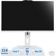 Моноблок MSI Modern (9S6-AE0722-1465)23,8/FHD/7-150U/16Gb/512SSD/NoOS/KBM