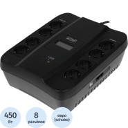 ИБП Powercom Spider SPD-750U LCD, Line-Interactive, 8xEURO