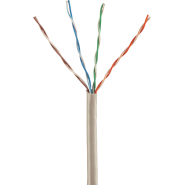 Кабель BigTech BT-CECR-013 CCA UTP 4 пары, кат.5e AWG24 PVC 305м сер Кабель BigTech BT-CECR-013 CCA UTP 4 пары, кат.5e AWG24 PVC 305м сер