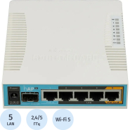 Маршрутизатор MikroTik hAP ac (RB962UIGS-5HACT2HNT)