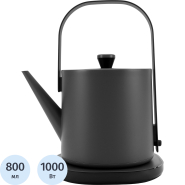 Чайник Vitek VT-WK1000 0.8л. 1000Вт серый/черный корп.:металл Чайник Vitek VT-WK1000 0.8л. 1000Вт серый/черный корп.:металл