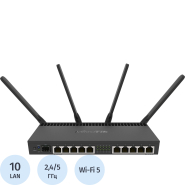 Маршрутизатор MikroTik (RB4011iGS+5HacQ2HnD-IN) 1.4ГГц, 1GB RAM, 512MB