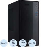 Системный блок Acer Aspire(DT.BWSCD.002)U5 210H/16/SSD512/RTX5050 8GB/Esh Системный блок Acer Aspire(DT.BWSCD.002)U5 210H/16/SSD512/RTX5050 8GB/Esh