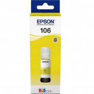 Чернила Epson 106 T00R4 C13T00R440 же лтый для L7160/L7180
