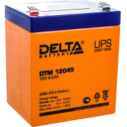 Батарея для ИБП Delta DTM 12045 12В/4.5, F1 (90x70x101мм) Батарея для ИБП Delta DTM 12045 12В/4.5, F1 (90x70x101мм)