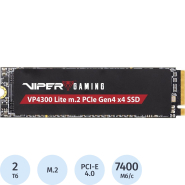 SSD накопитель Patriot PCIe 4.0 x4 2TB VP4300L2TBM28H Viper VP4300 Lite SSD накопитель Patriot PCIe 4.0 x4 2TB VP4300L2TBM28H Viper VP4300 Lite