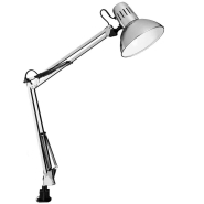 Светильник Arte Lamp A6068LT-1SS струбцина хром E27 40Вт Светильник Arte Lamp A6068LT-1SS струбцина хром E27 40Вт