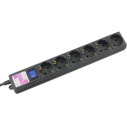Сетевой фильтр Power Cube 6р/1,9м, 16А/3.5кВт,3x1,0, черн(SPG6-B1,9M) Сетевой фильтр Power Cube 6р/1,9м, 16А/3.5кВт,3x1,0, черн(SPG6-B1,9M)