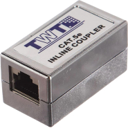 Адаптер проходной TWT TWT-CP45STP5E RJ-45, экранированный, категории 5е